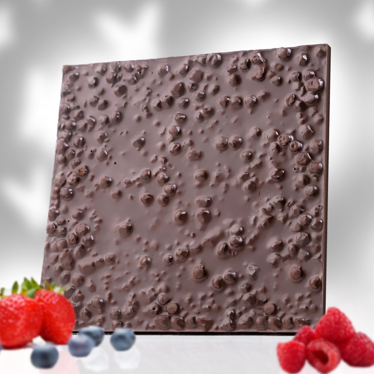 Dark Chocolate Raspberry & Blueberry Slab