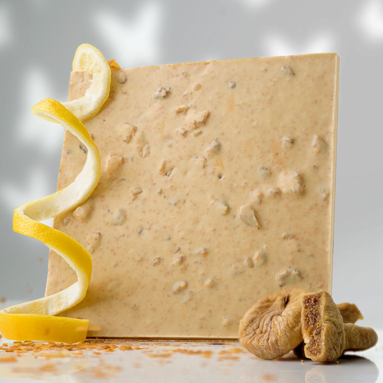 White Chocolate Candied Lemon & Fig Slab